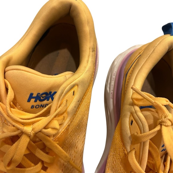 HOKA one one Bondi 8 Women’s Size 9B 41.5 Color Impala/Cyclamen running sneakers - Picture 7 of 10